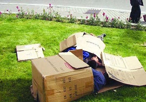 اجرای طرح مبارزه با کارتن‌خواب‌ها در قم
