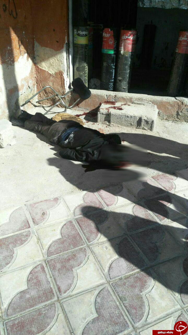 قتل و وحشت در خیابان توحید شهرستان کازرون + فیلم و تصاویر