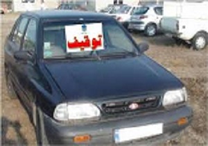توقیف پراید با 26 میلیون ریال خلافی در تاکستان