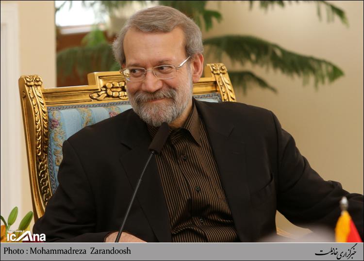 خیرمقدم لاریجانی به رئیس جمهور برای حضور در مجلس