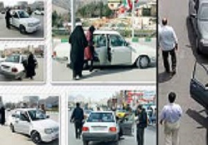 خطوط برون شهری تقاطع ولیعصر ساماندهی شد