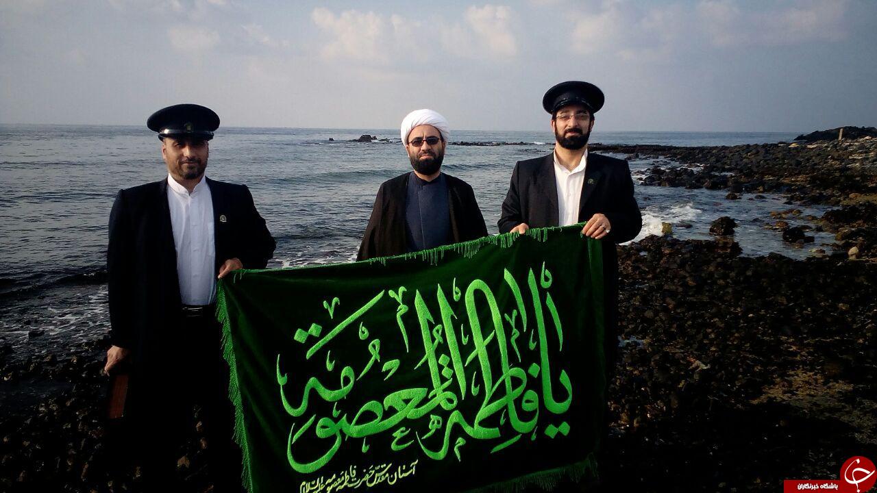 دیدار اعضای کاروان &laquo;سفیران کریمه&raquo; با فرماندار ابوموسی + تصاویر