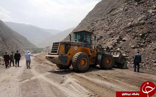 بازگشایی جاده هراز