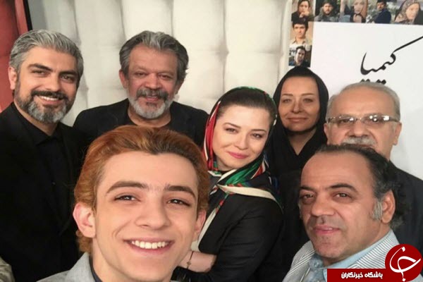 سلفی های پشت صحنه سریال کیمیا
