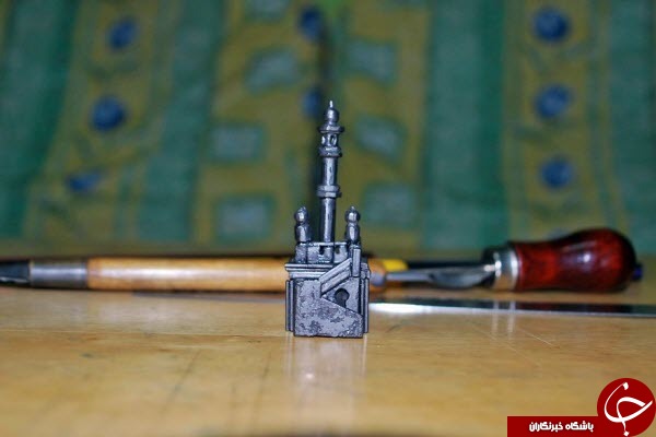 ساخت برج معروف مالزی با نوک مداد + تصویر
