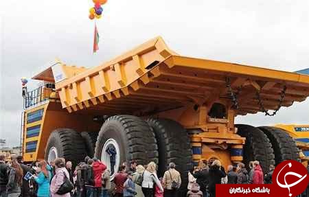 غول پیکرترین کامیون های جهان+تصاویر