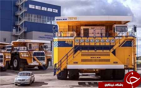 غول پیکرترین کامیون های جهان+تصاویر