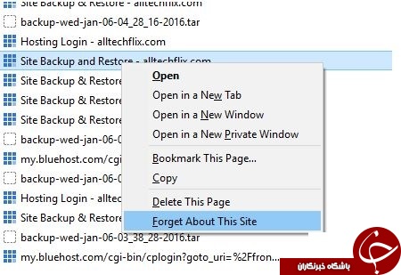تاریخچه سرچ هایتان را در مرورگرها حذف کنید + آموزش