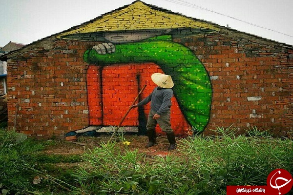 نقاشی های دیواری با موضوع کودکان + تصاویر