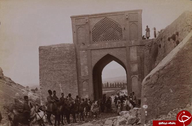 دروازه قرآن با قدمتی چندین ساله + عکس