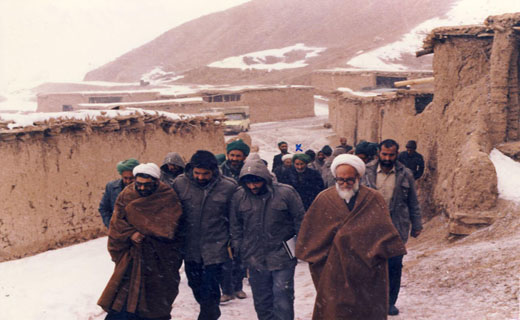 آیت الله عبدالجواد غرویان دار فانی را وداع گفت+تصاویر