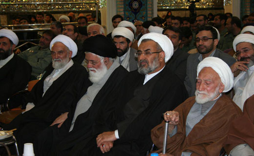 آیت الله عبدالجواد غرویان دار فانی را وداع گفت+تصاویر