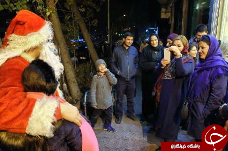 بابانوئل در تهران +عکس
