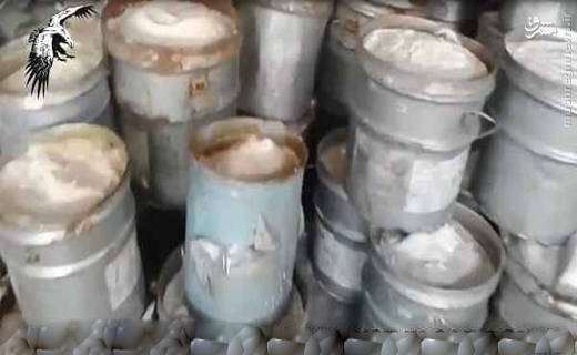کشف کارخانه بمب سازی داعش + عکس