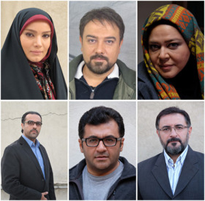 حضور شهرام عبدلی در یک رقابت انتخاباتی