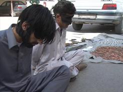 دستگیری قاچاقچیان مسلح در سراوان