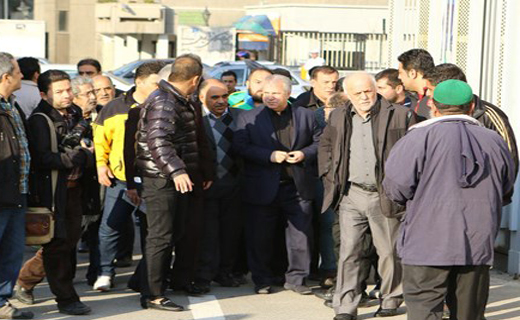 گزارش تصویری مراسم تشییع پیکر و خاکسپاری رضا احدی