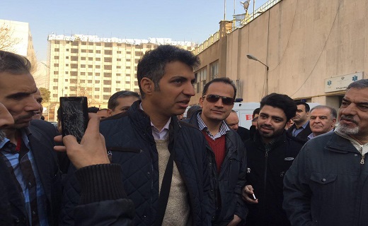 گزارش تصویری مراسم تشییع پیکر و خاکسپاری رضا احدی
