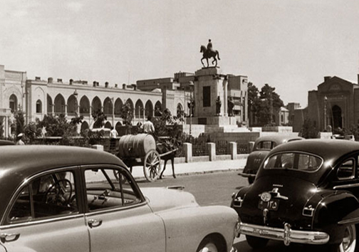 عکس&zwnj;: میدان توپخانه 66 سال قبل