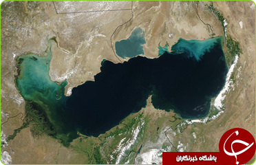 خزر در دام ماهواره های فضایی + عکس