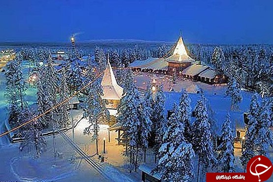 دهکده بابانوئل + عکس