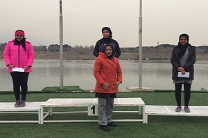 قایقرانان همدان و تهران در رده های نخست قرار گرفتند