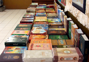 برپایی نمایشگاه کتاب در شهر جناح بستک