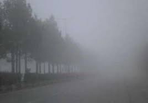 مه گرفتگی شدید در محورهای ارتباطی جیرفت