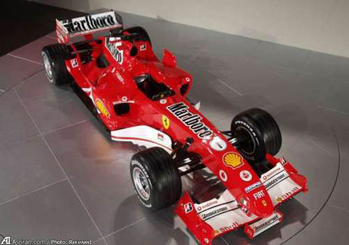 تصاویر/ماشین فراری F2005