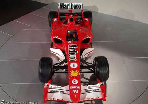 تصاویر/ماشین فراری F2005