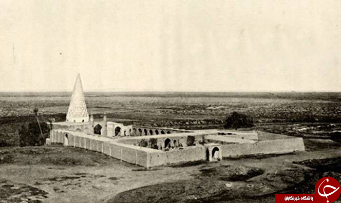 عکس قدیمی از مقبره دانیال در شوش