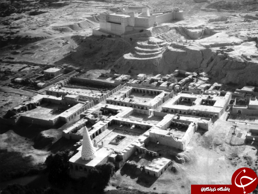 عکس قدیمی از مقبره دانیال در شوش