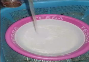 وجود شن و ماسه در آب شرب + فیلم