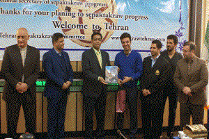 تمجید دبیر کل فدراسیون جهانی سپک تاکرا از سرمربی کرمانشاهی تیم ملی