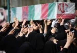تشییع پیکر شهید استوار دوم مهدی رضایی در خراسان جنوبی