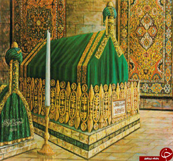 مقبره رسول الله + عکس