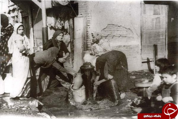 مرزبان ایرانی/صنعت نفت در دهه 60/ترافیک سنگین درشکه ها در تهران