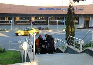 بارش برف پروازهای فرودگاه سنندج را لغو کرد