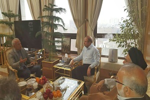 دیدار مسئولان تیم امید با قالیباف