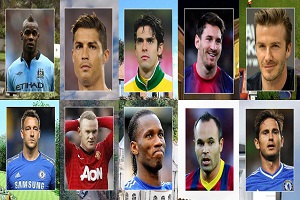 عملکرد فوق العاده ستاره های فوتبال+فیلم
