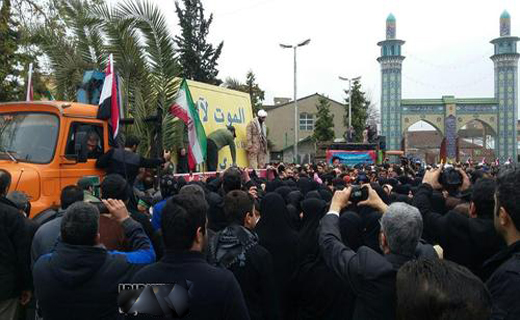 خاکسپاری شهدای یمنی در مازندران +عکس