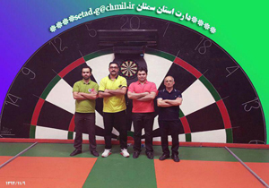 هت تریک دارت انداز گرمساری در لیگ زیرگروه دارت کشور