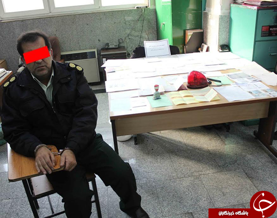 سرهنگ قلابی پلیس آگاهی تهران شکار شد+تصاویر