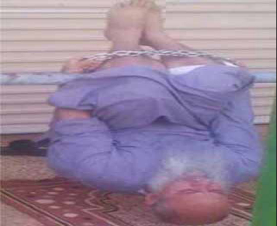 مسؤولان رژیم آل&zwnj;سعود این گونه از زندانیان اعتراف می&zwnj;گیرند +تصاویر (18+)