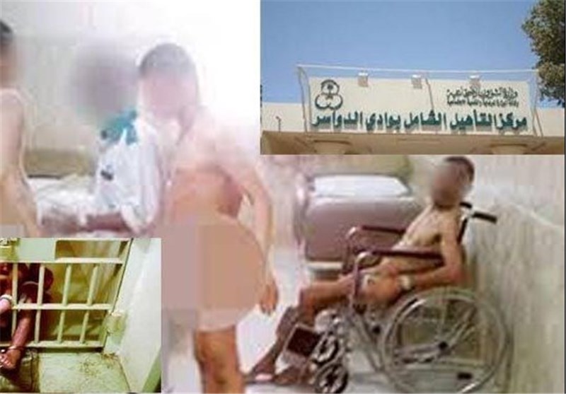 مسؤولان رژیم آل&zwnj;سعود این گونه از زندانیان اعتراف می&zwnj;گیرند +تصاویر (18+)