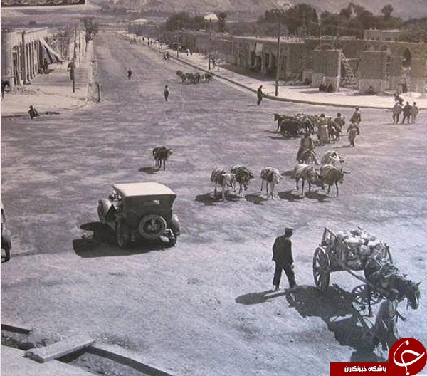 عکس مخدوش شده شاه/اوباش زمان قاجار/مامور شهربانی/تیرکمون مگسی دهه60
