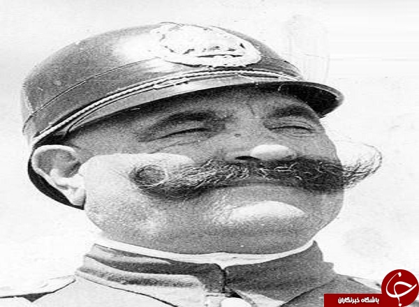 عکس مخدوش شده شاه/اوباش زمان قاجار/مامور شهربانی/تیرکمون مگسی دهه60