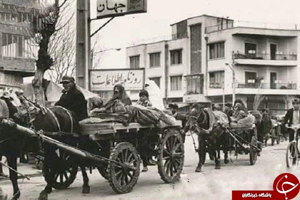 عکس مخدوش شده شاه/اوباش زمان قاجار/مامور شهربانی/تیرکمون مگسی دهه60