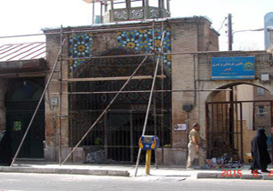 مرمت آب انبار تاریخی ملاوردیخانی در قزوین