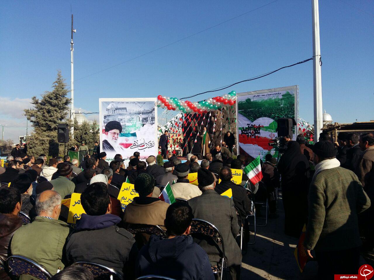 آغاز جشن انقلاب اسلامی در همدان + تصاویر